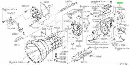 Genuine Nissan 350Z G35 G37 Manual Transmission Rear Extension 32130-CD40B OEM0
