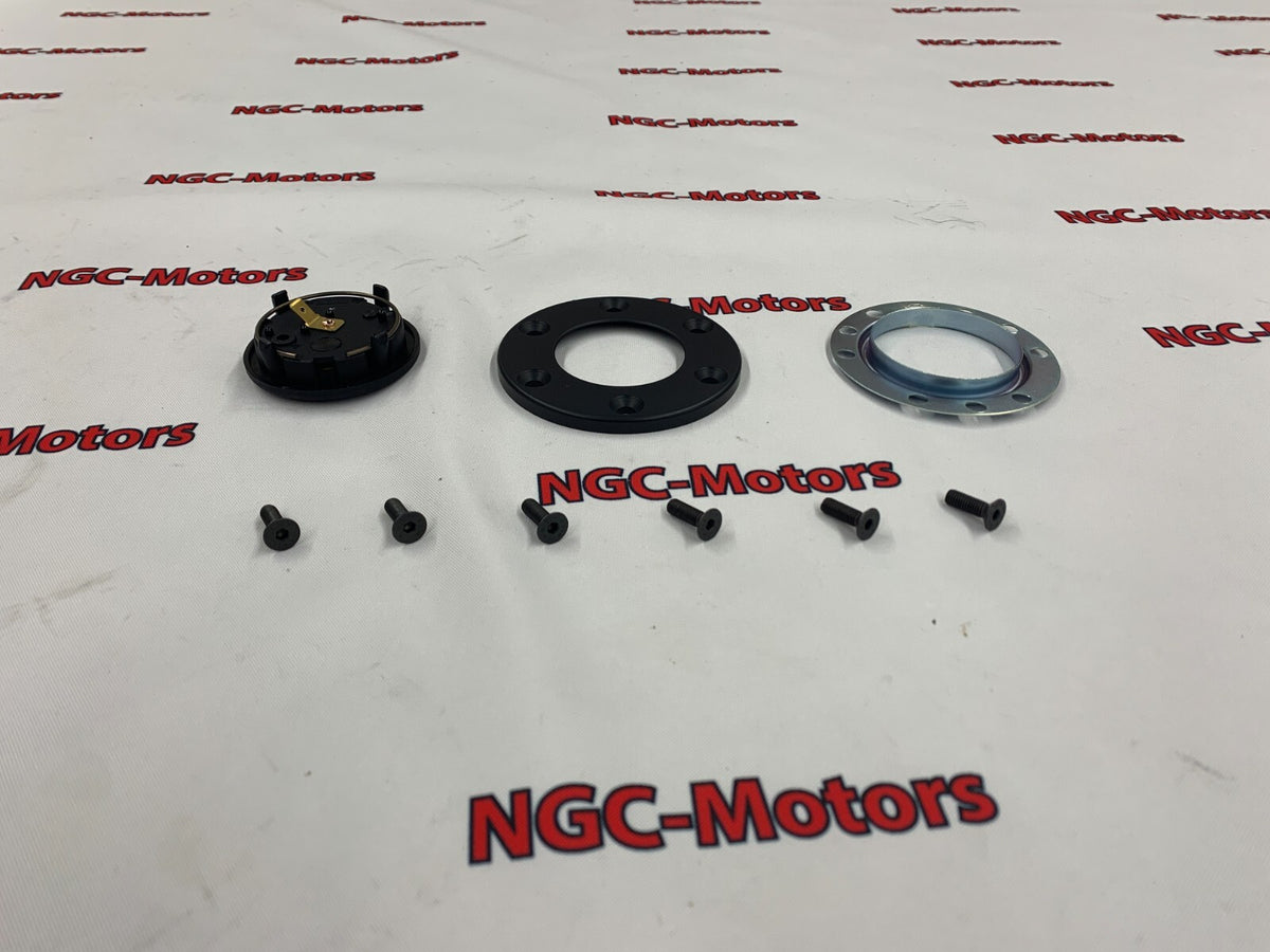 HONDA ACURA NA2 NSX-R Horn Button Switch & Ring & WASHER & 6pcs Screws Set OEM