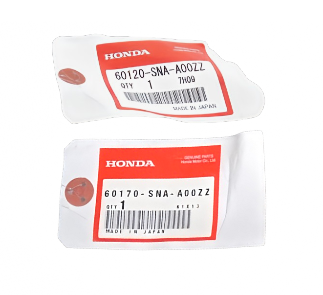 OEM HINGE COMP.,  HOOD R＆L SET Genuine HONDA Civic DBA-FD1 60120/60170-SNA-A00ZZ