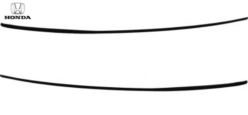 OEM Front MOLDING, DRIP SIDE R&L SET Honda Accord ABA-CL7 73168-73158/SEA-013