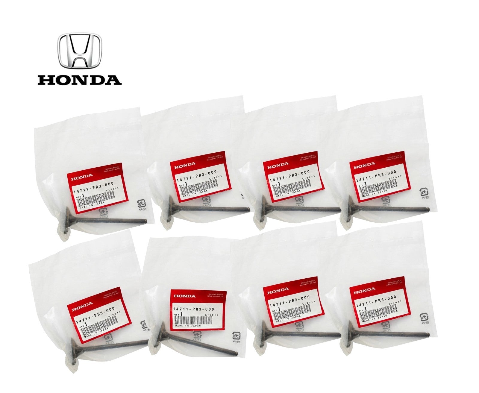 OEM HONDA Intake Valve 8PCS Civic EG6 Del So 14711-PR3-0000