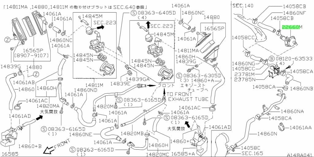 OEM Genuine Nissan FAIRLADY Z Air Regulator 22660-45P00 2266045P00 NEW1