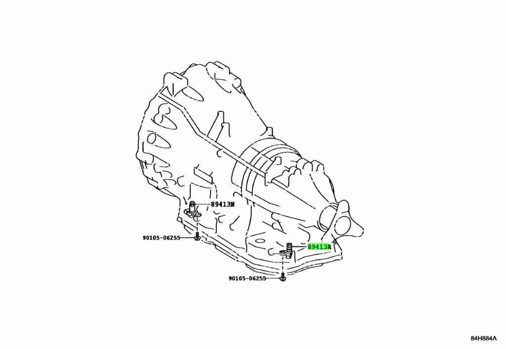 Genuine TOYOTA Lexus Transmission Revolution Sensor NOUT 89413-11020 89413110200