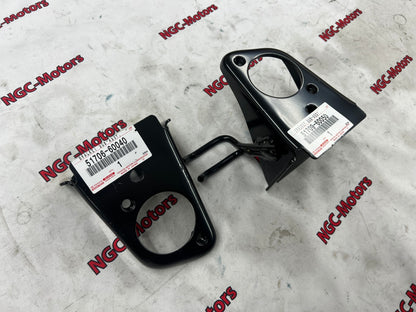 TOYOTA Land Cruiser PRADO 95 BRACKET BODY REAR LR SET MOUNTING Genuine