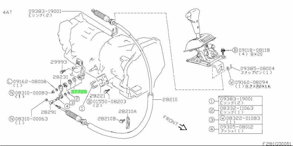 24731-57B10-000 Suzuki Switch assy,shift 2473157B10000, New Genuine OEM Part1