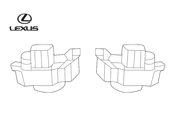 Genuine Lexus Parking Assist Light RH LH Set 867A2-52070 867A2-520800