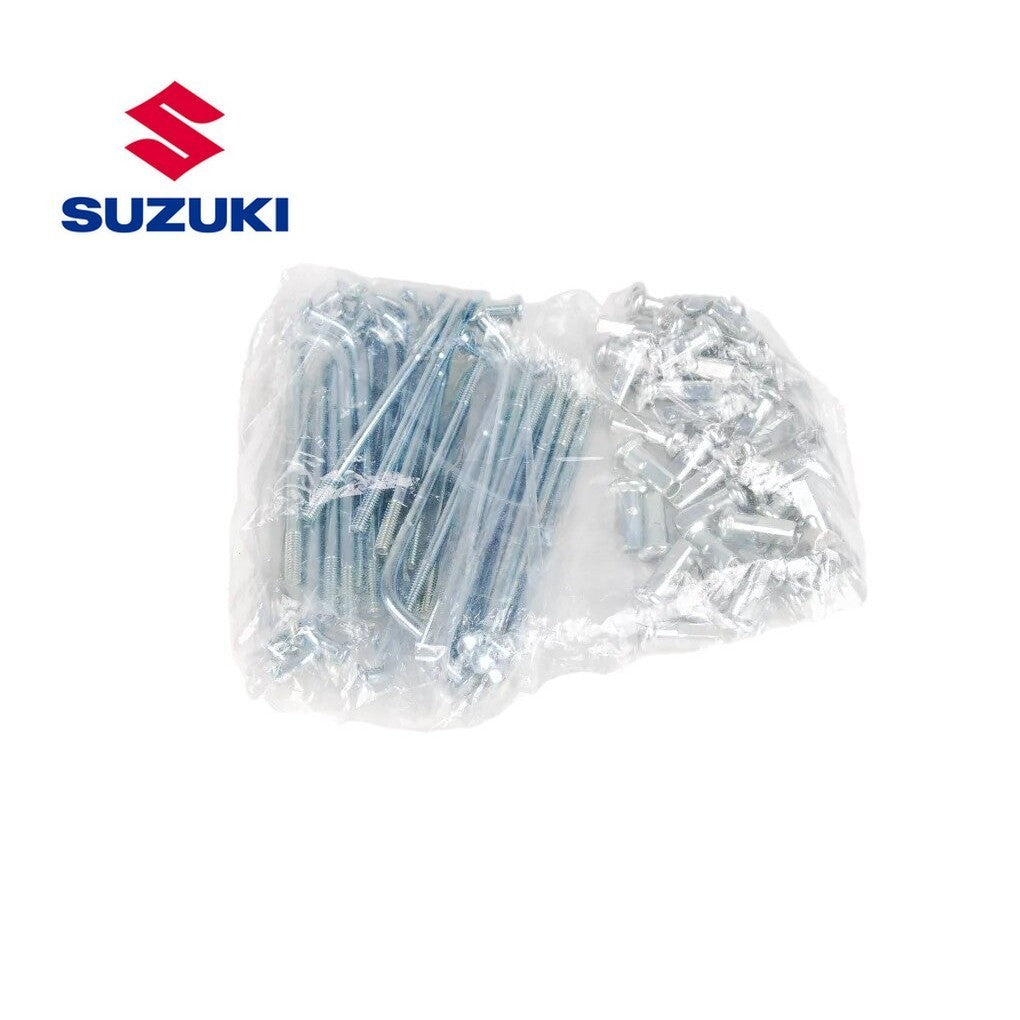 Suzuki OEM Part 65320-41F00 SPOKE SET,REAR WHEEL