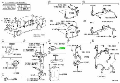 Genuine Toyota Lexus GS F GS Series Crown Yaw Rate Sensor 89183-300801