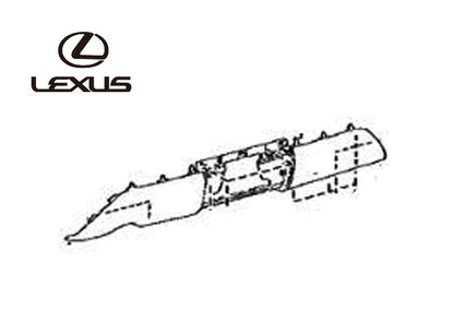 OEM GUARD, REAR BUMPER, CENTER Genuine Toyota Lexus LX 600 52453-600200