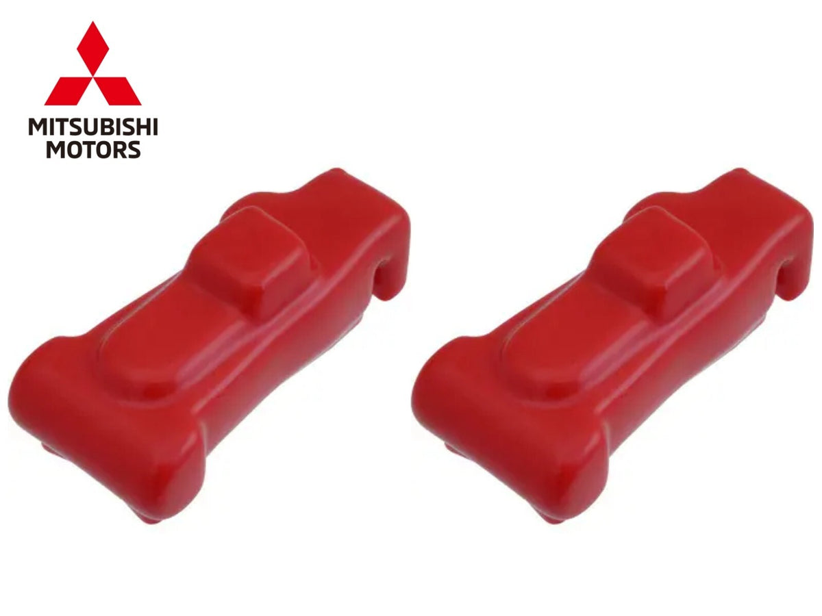 MITSUBISHI GENUINE OEM LANCER EVO 5 EVO 6 CP9A CAP BATTERY TERMINAL 2PCS SET