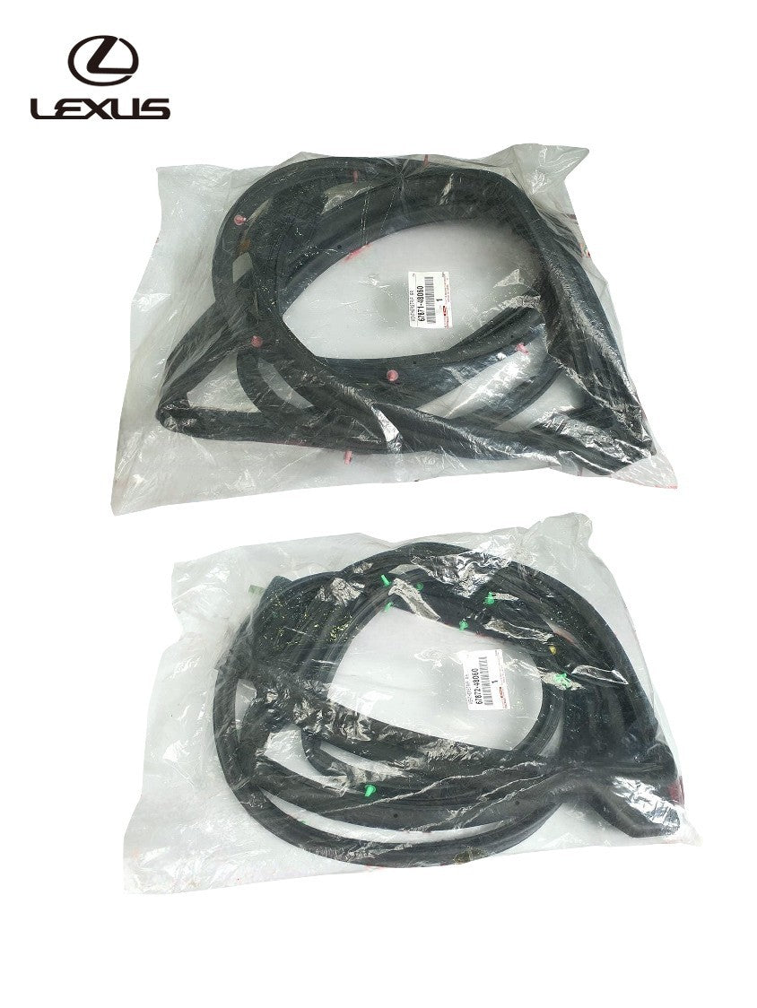 TOYOTA LEXUS RX270/350/450H Rear Door Weatherstrip RH LH 67871-48060 67872-48060