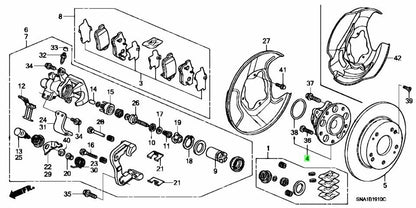 Honda GENUINE 42200-SNA-A51 Civic 2006-2011 Wheel Hub Bearing OEM Car Parts