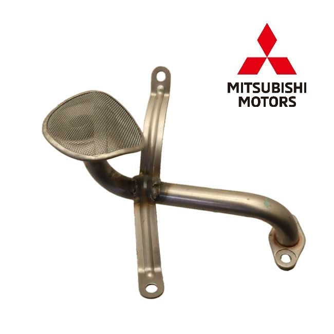 NEW Genuine Mitsubishi Engine Oil Pan Strainer OEM MD3227820