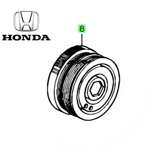 Genuine Honda NSX AT Crankshaft Pulley 13811-PR7-A11