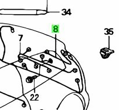 OEM Honda Civic EG Rear Wiper Sub Wire Harness Genuine 32129-SR3-0000