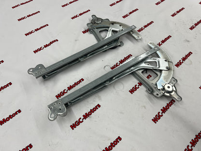 Nissan Genuine OEM Window Regulator Assembly for R34 Skyline Coupe RH LH SET