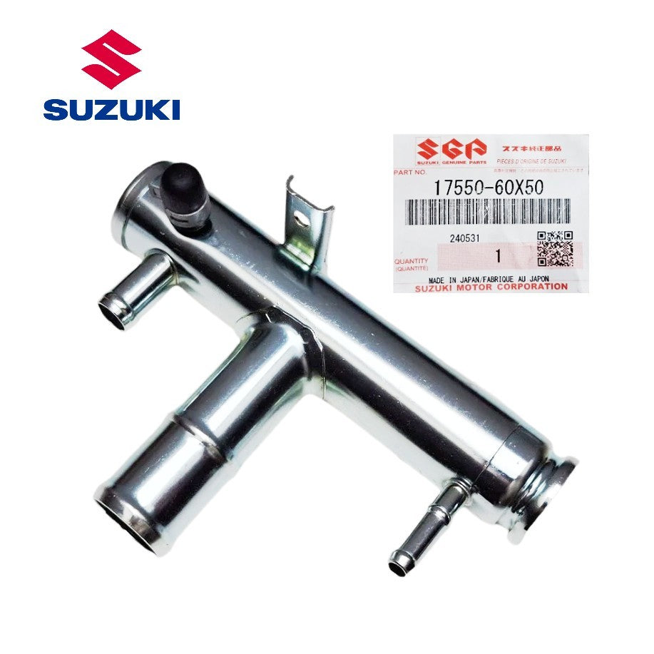 17550-60X50-000 Suzuki Pipe,water inlet 1755060X50000, New Genuine OEM Part