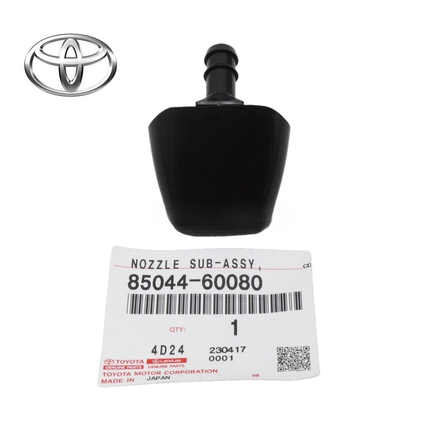 Toyota Genuine OEM Headlamp Headlight Cleaner Washer Nozzle 85044-600800
