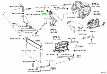 Genuine Toyota Lexus Inverter Water Pump Assy G9040-28010 OEM1