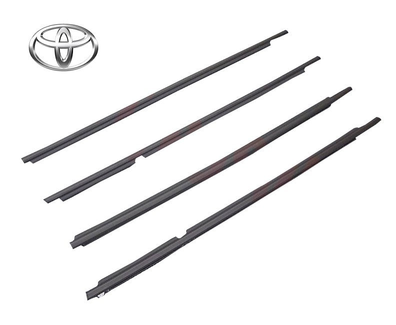 TOYOTA RAV4 ACA3# GSA3# 06-12 Genuine Front & Rear Door Belt Moulding RH LH Set0