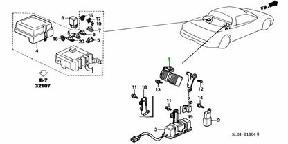 Honda Acura Genuine New NSX NA1 Resistor Assy For Fuel Pump 16717-PR7-A011