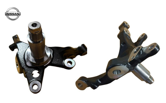 NEW Genuine Nissan FR Steering Knuckle Spindle LH RH Set OEM 40014/40015-5L3000