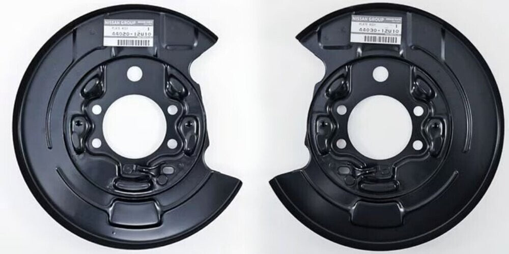 OEM Nissan Genuine SKYLINE GT-R BNR34 RH＆LH SET BACK REAR BRAKE PLATE ASSY NEW