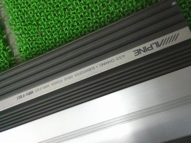 ALPINE MRV-F357 5ch amplifier5