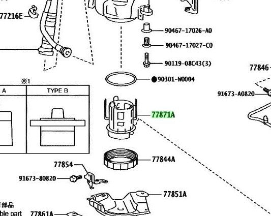 OEM PUMP, UREA Genuine Toyota HiAce Van200 GDH201V 77870-600101