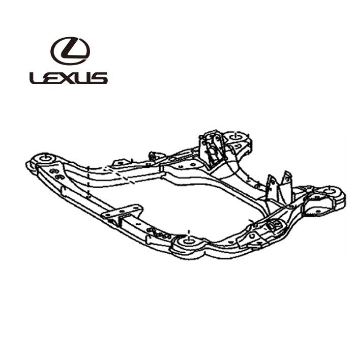 Genuine TOYOTA Lexus RX270/350/450H Front Frame Assembly 51100-48072 51100480720