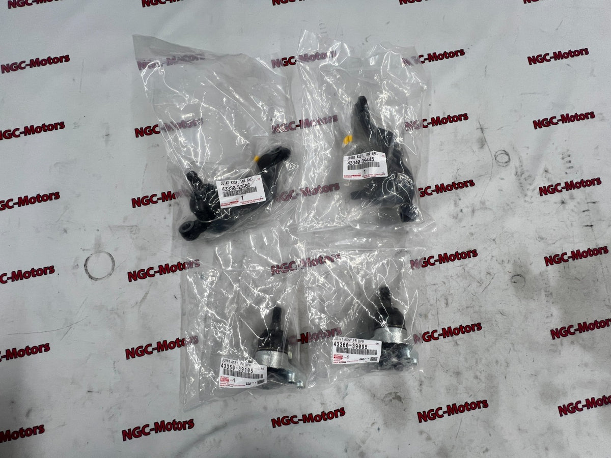 TOYOTA TACOMA RZN150 95-03 Genuine Fr/Upper & Lower Ball Joint RH & LH Set 2WD