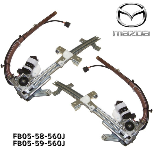 MAZDA OEM Power Window Regulator RH & LH FB05-58/FB05-59 for RX-7 FC3S 86-91