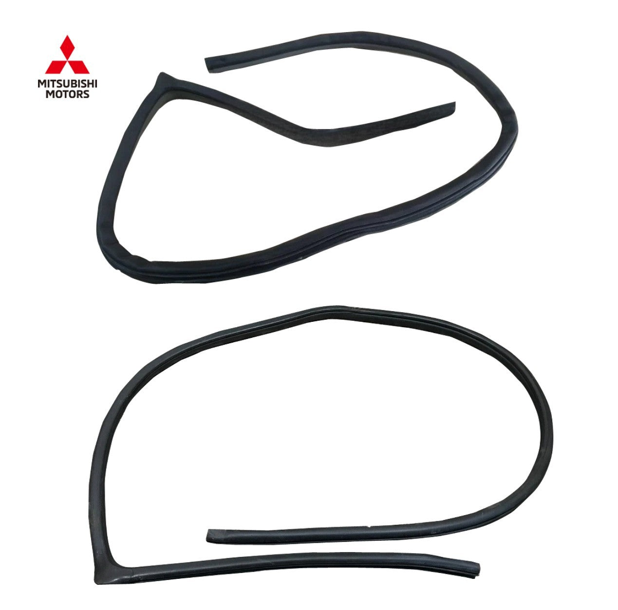 Genuine Mitsubishi Rear Door Inner Opening Weatherstrip L＆R Set MN117/633-634HA0