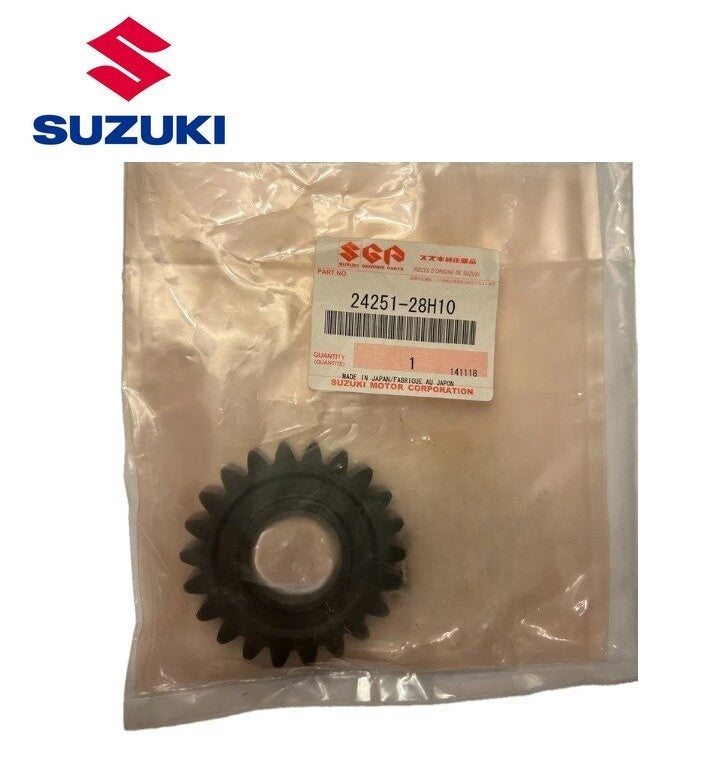 24251-28H10-000 Suzuki Gear,5th drive 2425128H10000, New Genuine OEM Part