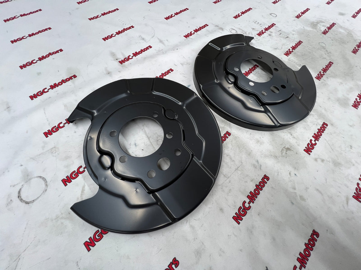 Genuine Nissan Rear Brake Backing Plate LH＆RH SET 44020-WL001 44030-WL001 NEW