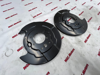 Genuine Nissan Rear Brake Backing Plate LH＆RH SET 44020-WL001 44030-WL001 NEW