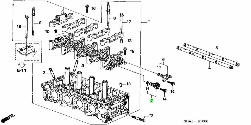 New HONDA Genuine CR-V RE3 RE4 07-09 Camshaft Position Sensor Assy 37510-RAA-A01