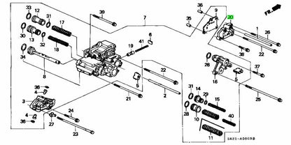 OEM Honda 27800-P24-N00 Modulator Body AT Transmission Civic EG Del Sol0