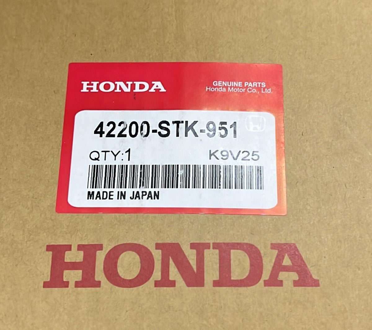 OEM BEARING ASSY. RR. HUB UNIT R&L SET Honda CR-V DBA-RE4 42200-STK-951