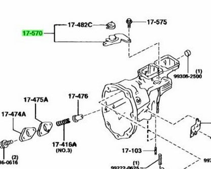 OEM Mazda RX-7 FD3S 5MT Change Guide R526-17-570 Genuine1