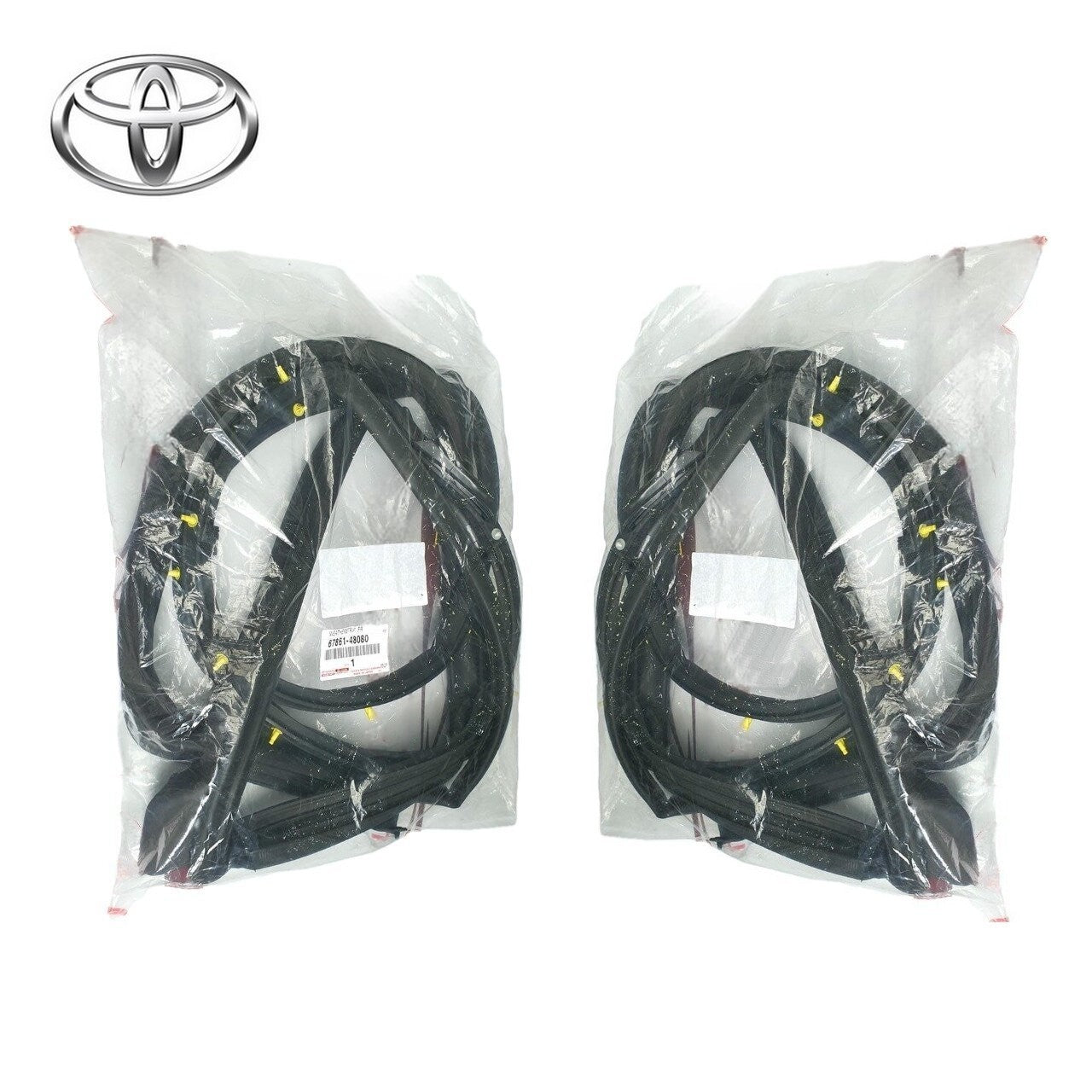 OEM Genuine LEXUS RX270/350/450H Front Door Weatherstrip 67861-48080 67862-480800