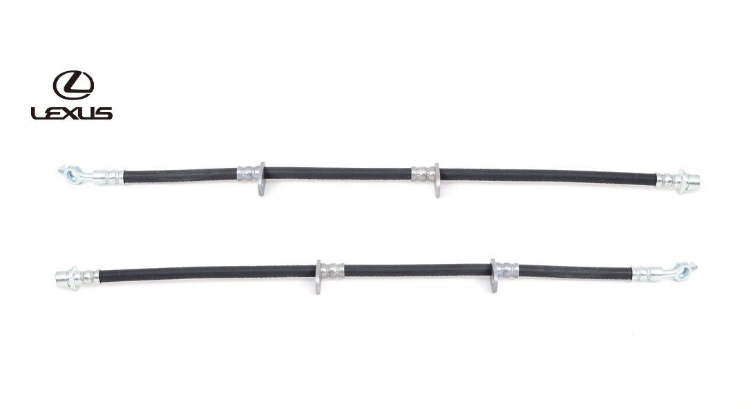 Genuine TOYOTA Lexus RX270/350/450H Rear BrakeFlexibleHose RH/LH Set 90947-02F780