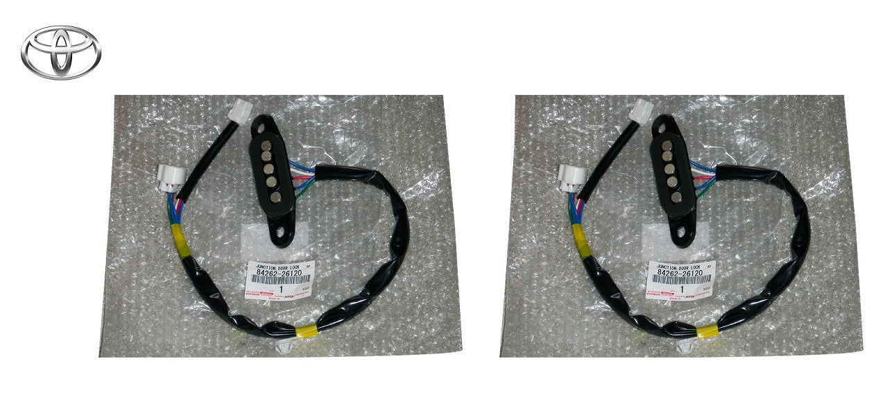 OEM JUNCTION SLIDE DOOR CONTROL FEMALE R&L SET Toyota HiAce Van 84262-261200