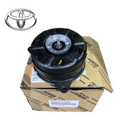 Toyota OEM 16363-21030 Cooling Fan Motor, Radiator Genuine New fit Corolla Axio0
