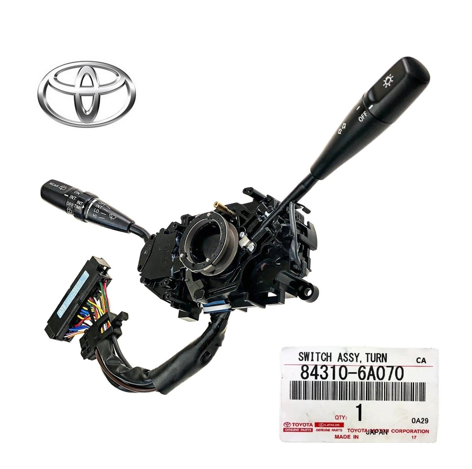 Toyota Land Cruiser FJ80 FZJ80 HDJ81 OEM Genuine Turn Signal Switch 84310-6A0700