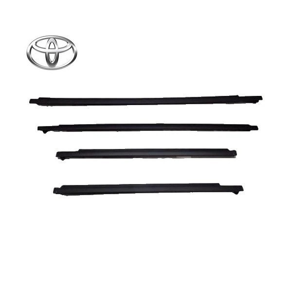 Toyota Genuine 4Runner 96-02 Front Rear Door Belt Molding Left Right Pair OEM0