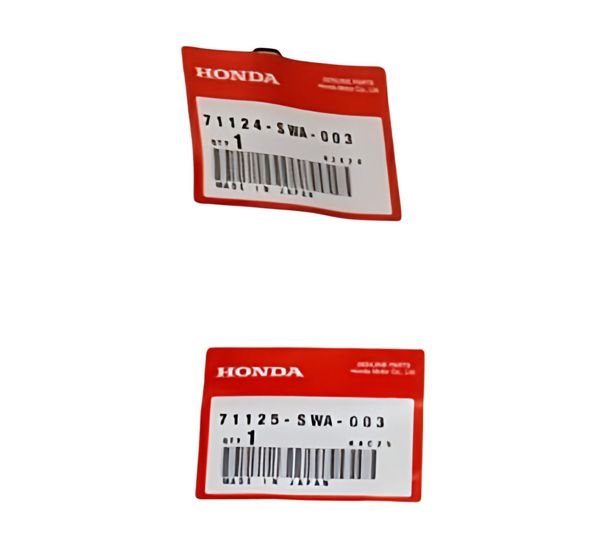 OEM MOLDING, FR. GRILLE UPPER R＆L SET Genuine HONDA CR-V 71124/71125SWA-003