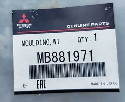 OEM MOULDING,WINDSHIELD Genuine Mitsubishi Eclipse Spyder MB8819711