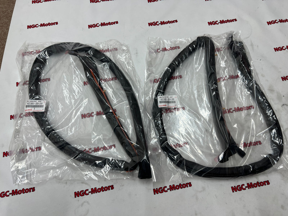 TOYOTA GENUINE OEM CELICA ZZT23# Roof Side Rail Weather Strip R＆L SET