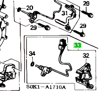 Genuine OEM Honda 28650-RAY-004 Automatic Transmission Temperature Sensor